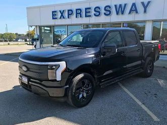 2024 ford f-150 lightning flash, extended range battery, rear ca