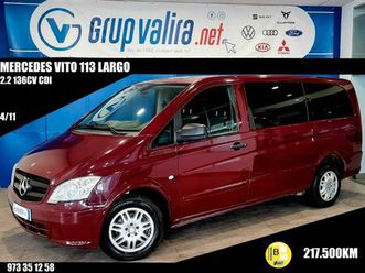 mercedes-benz vito 113 cdi larga