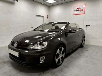 volkswagen golf cabrio 2.0 tsi gti dsg