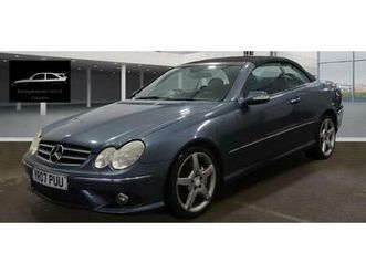 2007 mercedes-benz clk 1.8 clk200 kompressor sport cabriolet 2dr petrol automatic (214 g/km, 184 ...