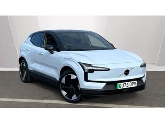 2025 volvo ex30 200kw sm extended range plus 69kwh 5dr auto