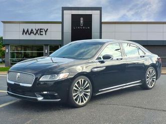 used 2019 lincoln continental reserve