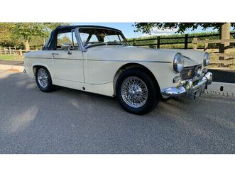 1967/ f mg midget mkiii 1275cc in old english white with ch a vendre