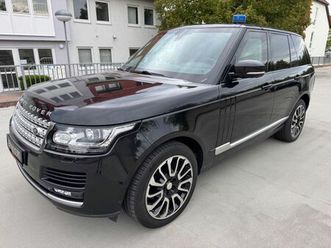 land rover range rover 4.4 sdv8 blinde armoured gepanzert