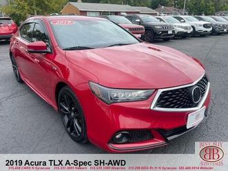 used 2019 acura tlx v6 technology & a-spec