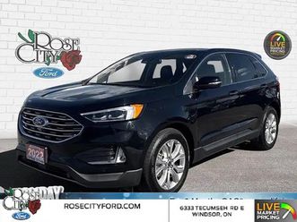 2022 ford edge titanium awd
