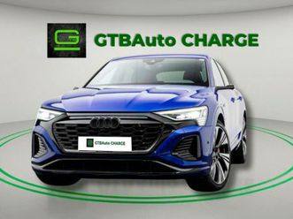 audi q8 e-tron sportback 55 2x s line black