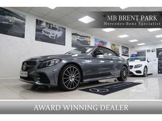 mercedes-benz c-class 2.0 c300h mhev amg line night edition (premium plus) cabriolet g-tronic+ euro 6 (start/stop) 2dr