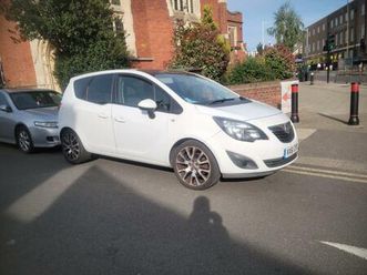 2012 vauxhall meriva 1.4 excite limited edition (120ps) 1364cc