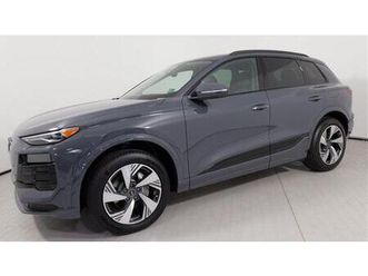 used 2025 audi q6 e-tron premium quattro