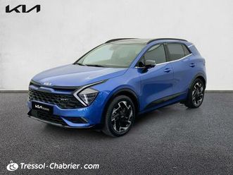 kia sportage 1.6 t-gdi 265ch isg hybride rechargeable bva6 4x4 gt line premium