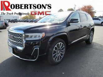 used 2021 gmc acadia denali