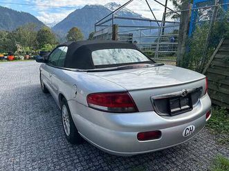 chrysler sebring 2.7 cabrio canton glaris - tutti.ch