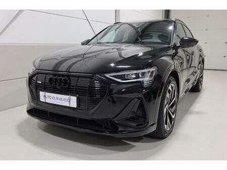 audi e-tron sportback - 50 quattro s edition i sportstoelen i 3x s-line i b&o i full options