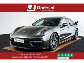 porsche panamera sport turismo 2.9 4 e-hybrid platinum edition panoramadak - soft close - stoelverwarming voor/achter - bose® - sport chrono pakket - stuurbekra