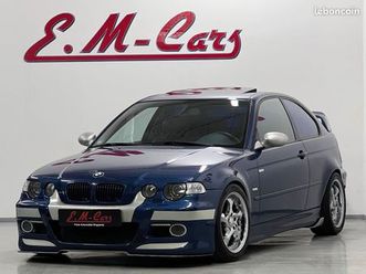 bmw 325ti compact compresseur / xenon / leader / 300ch / unique