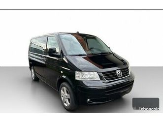 vw t5 multivan 2.5l tdi 131cv – 7 places – carplay / attelage – 158 000 km