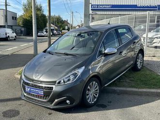 peugeot 208 allure 1.2 essence 110cv caméra de recul, apple carplay