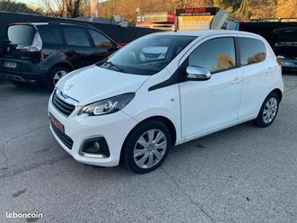 peugeot 108 1.0 vti pack clim carplay camera de recul