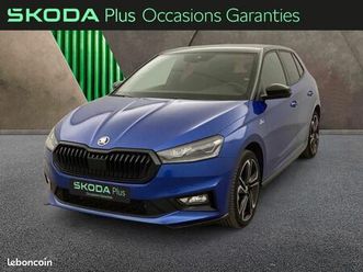 skoda fabia 1.5 tsi evo2 150ch monte carlo dsg7