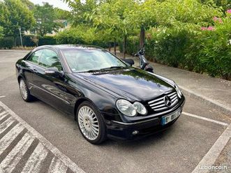 mercedes clk 270 cdi boite mecanique 2eme main francaise seulement 124500 kms