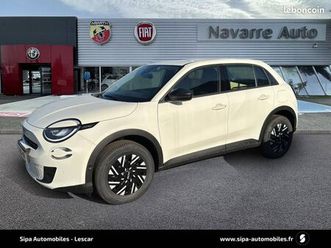 fiat 600 societe 1.2 hybrid 100 ch dct6 5p