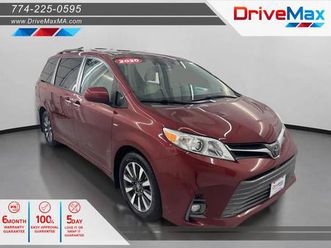 used 2020 toyota sienna xle