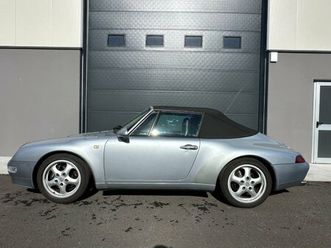 porsche 911 993 carrera 2 3.6 272cv cabriolet boite manuelle