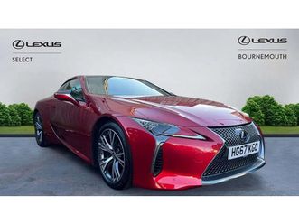 lexus lc 500h 3.5 2dr auto coupe 2018, 24997 miles, £47750 - 32842876 - exchangeandmart.co.uk