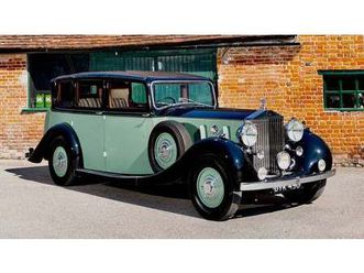 1937 rolls royce phantom vert manuel conduite à droite in...
