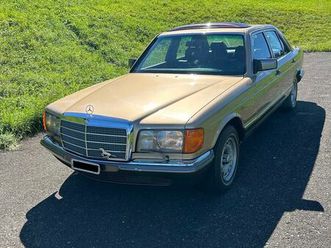 mercedes-benz 500 se w126, oldtimer.