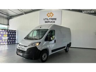 26 490 ht / nouveau citroen jumper 33 l2h2 2.2 140 cv bvm6 blanc neuf / tva recuperable