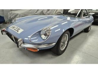 1973 jaguar e-type series 3 (1971 - 1974) roadster 29000mls! a vendre