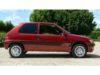 2003 peugeot 106 rosso manuel conduite à gauche in italie...