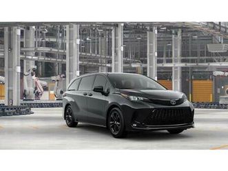 toyota sienna xse, awd, tech. pckg.