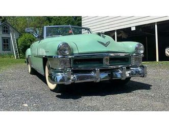 1952 chrysler new yorker vert automatique, 3 vitesses con...