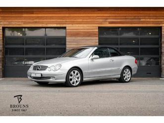 mercedes-benz clk cabrio 320 elegance | elektr. stoelen | stoelverw | leder | carplay