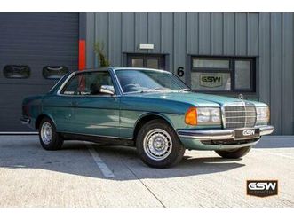 1983 mercedes-benz 230 coupe petrol automatic