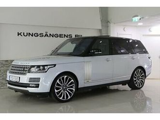 land rover range rover lwb 5,0 autobio massage pano tv drag