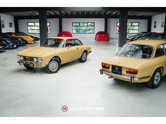 1972 alfa romeo giulia - 2000 gt veloce bertone - restored - giallo piper