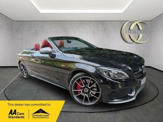 3.0 c43 v6 amg cabriolet g-tronic+ 4matic euro 6 (start/stop) 2dr