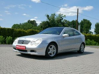 mercedes-benz klasa c w203 1.8 129km coupe panorama -bogata wresja