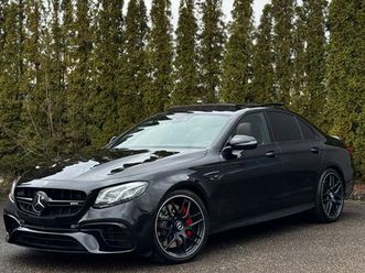 mercedes-benz e 63s amg 4m+/pano/360°/garantie/massage/burmest