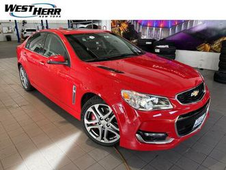used 2017 chevrolet ss base