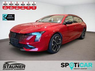 peugeot neuer 508 sw gt puretech at8*leder*shz*