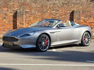 2013 y aston martin db9 6.0 v12 volante 2dr petrol t-tronicii euro 5 (510 bhp)