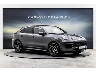 porsche cayenne coupé - 3.0 s e-hybrid | sportdesign | lucht | massage