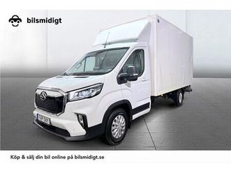 maxus e-deliver 9 chassi 3-sits bg-lyft kamera volymskåp mom