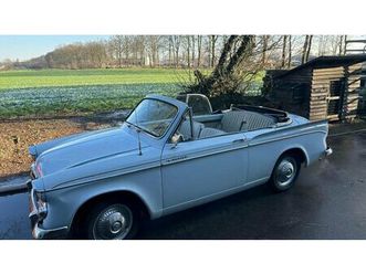 1959 sunbeam rapier bleu manuel, 4 vitesses conduite à ga...