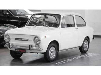 1970 fiat 850 blanc manuel, 4 vitesses conduite à gauche...